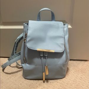 Mini Faux leather backpack